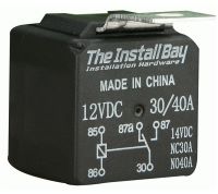 RL3040 power relay top with diagram
